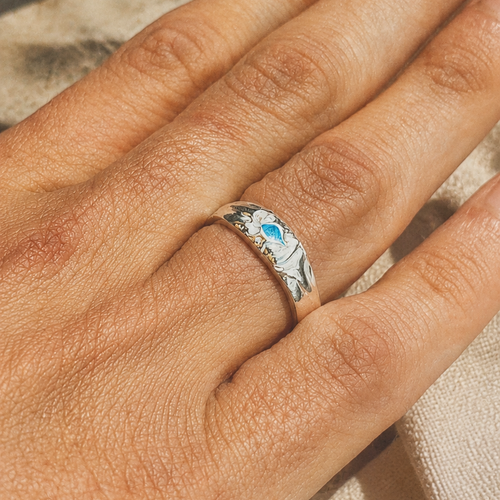 Infinity eye ring